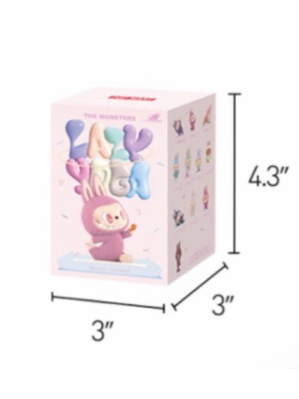 Pop Mart Labubu THE MONSTERS Lazy Yoga Series Confident Figure BNIB - Picture 7 of 13